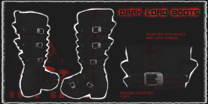 Sith Boots (Boxed)