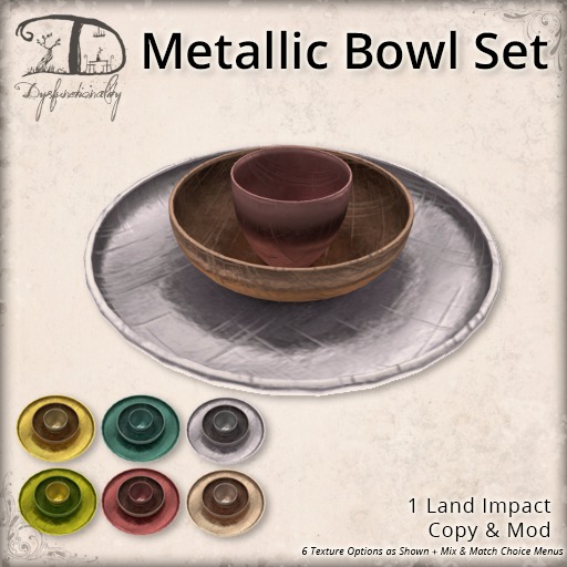 [DDD] Bowl of Mixed Fruit  - 100% Mesh, Unscripted, 1 prim, no Anims