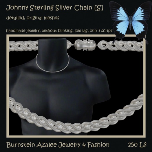 Johnny Sterling Silver Chain [S]