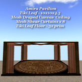 Amira Pavilion Tiki Leaf