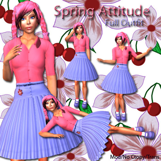 Retired TempT~Spring Attitude Full Outfit