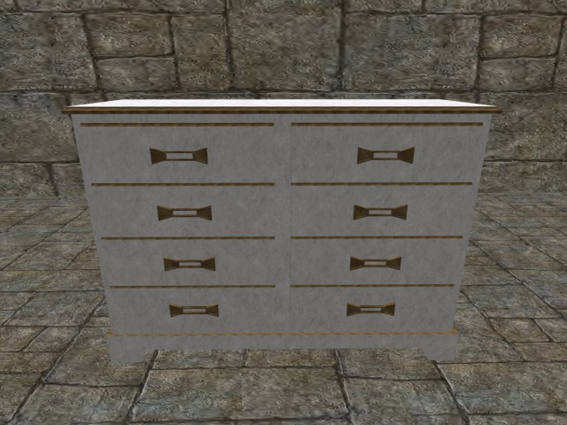 double drawers white (boxed)