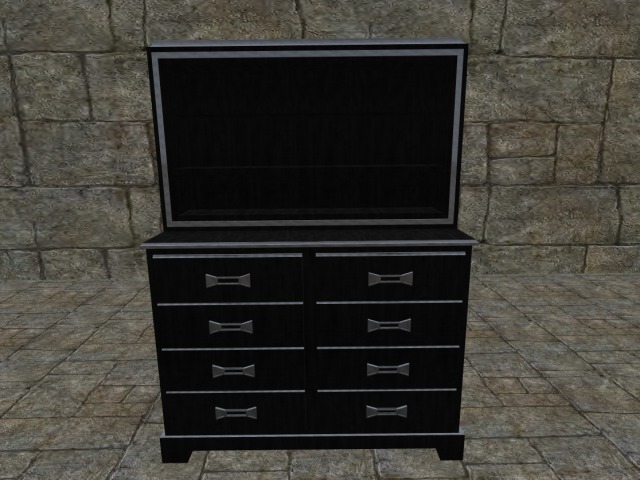 dresser black (boxed)