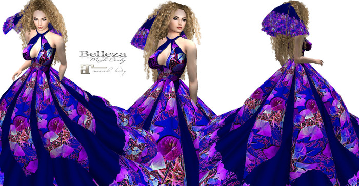 FIRU_BLUE SINDIRELLA DRESS_MAITREYA_BELLEZA