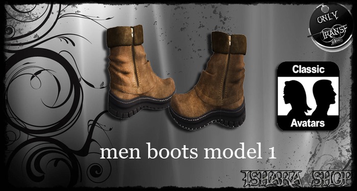 men boots model 1
