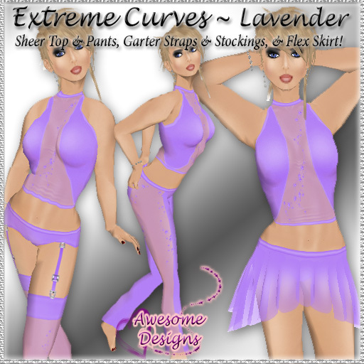 *Awesome Designs Extreme Curves In Lavender