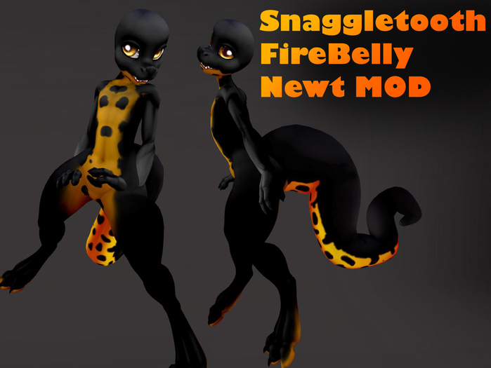 SnaggleTooth Firebelly Newt mod