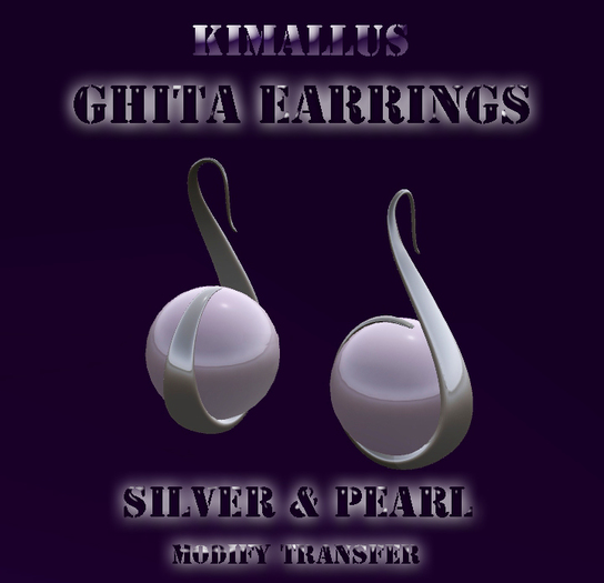 *KJ* Ghita Earrings silver