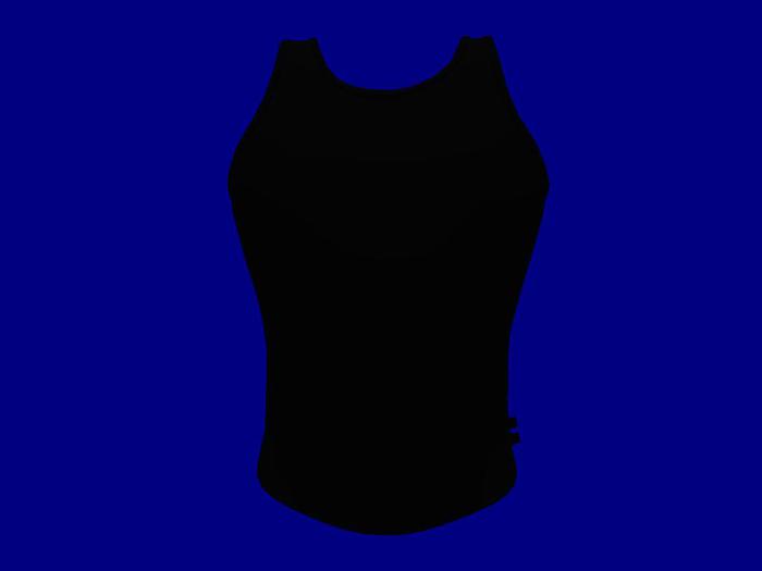 Black Tank Top (Mesh)