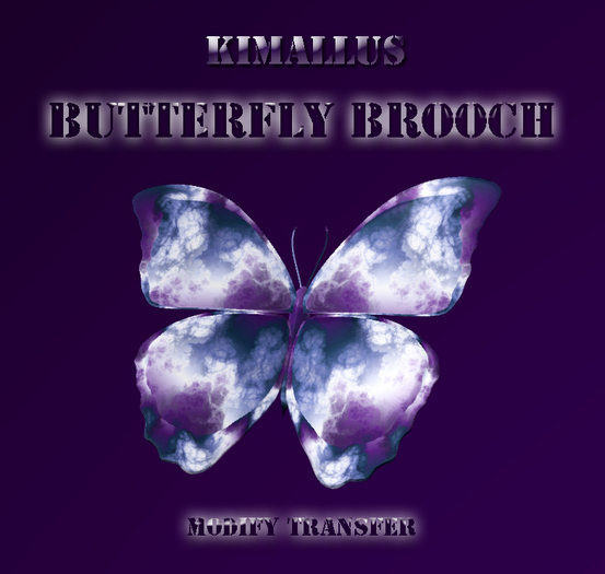 *KJ* Butterfly Brooch 4