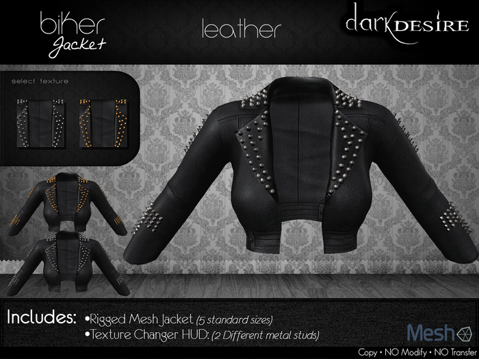 [[dD]] Biker Jacket - Leather