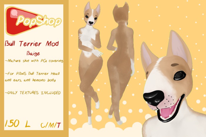 ~PS~ Bull Terrier Mod Baige