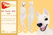~PS~ Bull Terrier Mod White