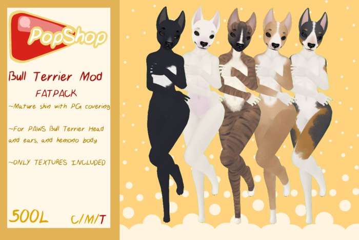 ~PS~ Bull Terrier Mod FATPACK (add to unpack)