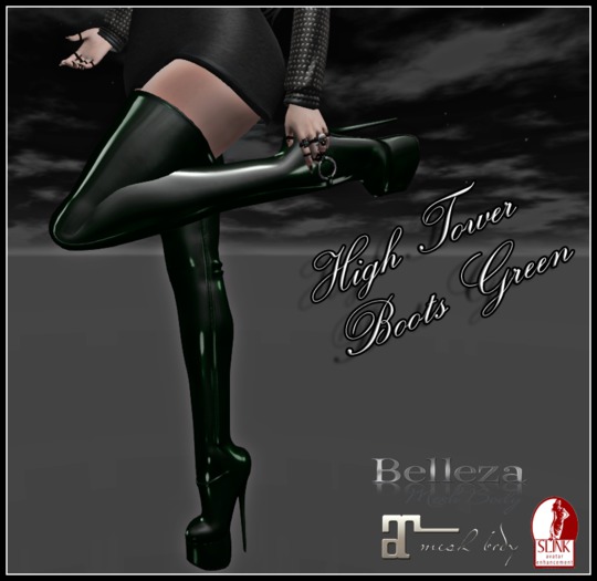D.A. High Tower Boots ~Green~