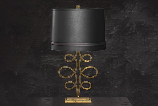ARIA & The Loft - Phelan Table Lamp Black