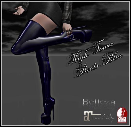 D.A. High Tower Boots ~Blue~