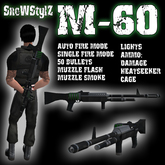 Heavy Mg "mandown" M-60