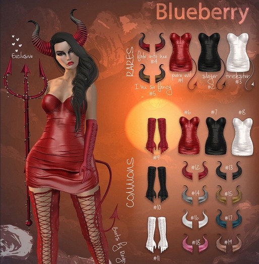 16. Blueberry / COMMON / Devil Horns - Baby