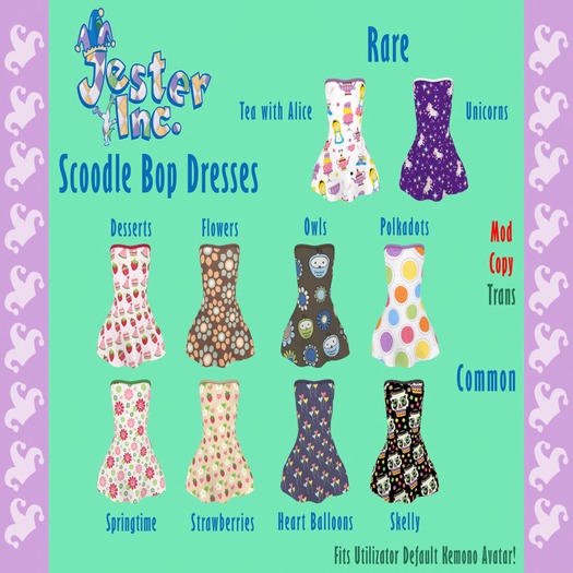 [Jester Inc.] Springtime Scoodle Bop Dress