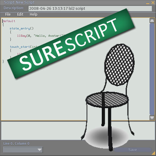 SureScript Animation Sitter DEMO - make the best single seat! (w/ YouTube demo)