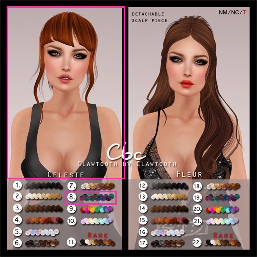 Clawtooth: Celeste (8: Magic Pack)