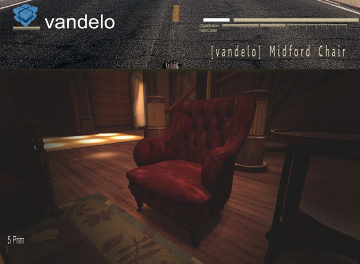 [Vandelo] Midford Chair ***5 Prim***