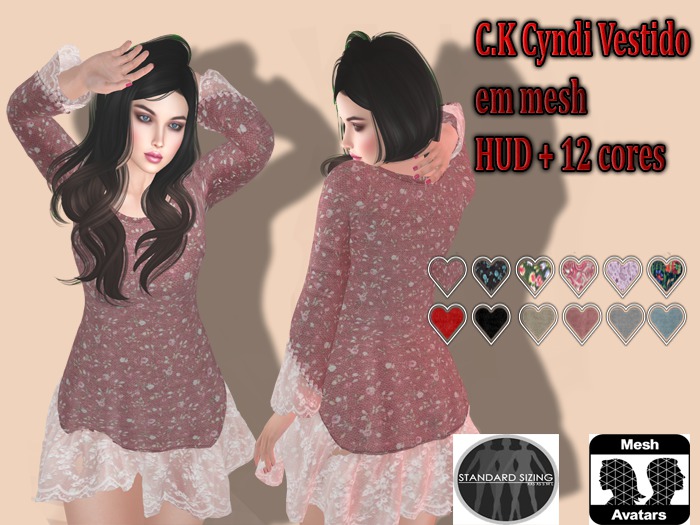:: C.K Cyndi Vestido Mesh ::