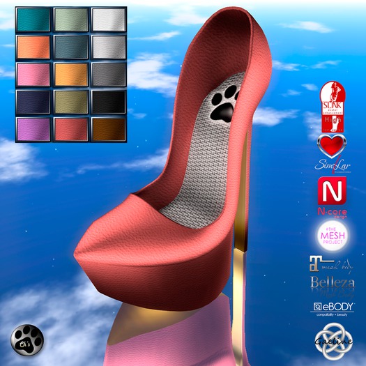 MY leather Diva pump Demo