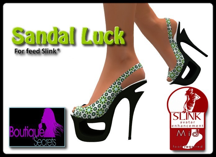 Sandal Luck MID - Boutique Secrets Box