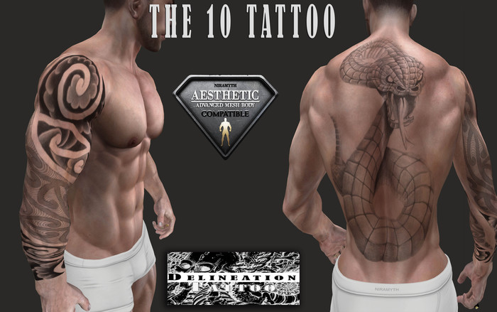 ::[DELINEATION]:: (Aesthetic )The 10 Tattoo