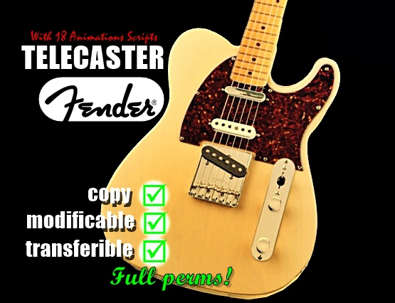 Nashville Deluxe Telecaster FULL PERMS