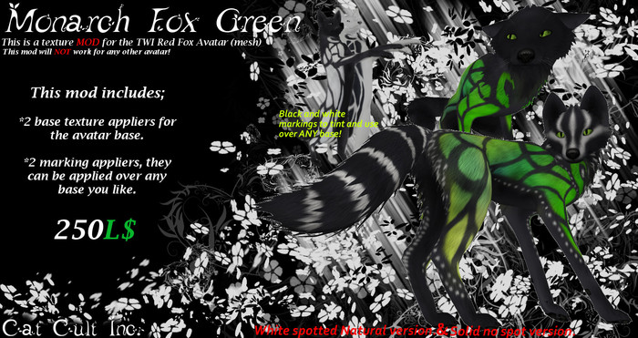 Monarch Fox Green MOD