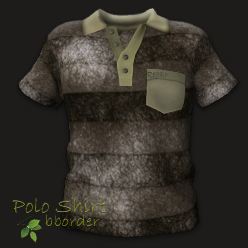 Polo Shirt Black Border