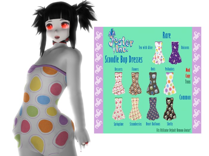 [Jester Inc.] Unicorns Scoodle Bop Dress RARE