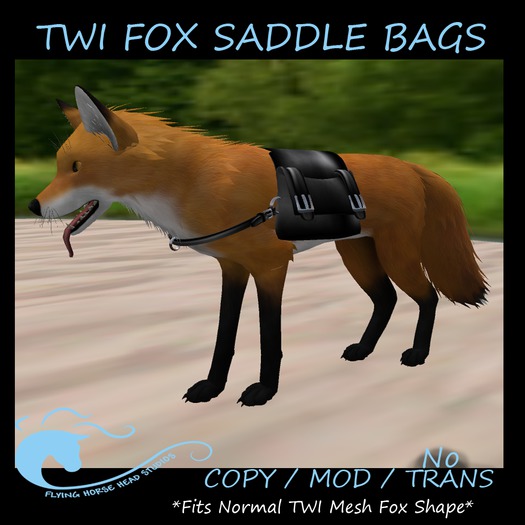 TWI Mesh Fox Saddle Bags
