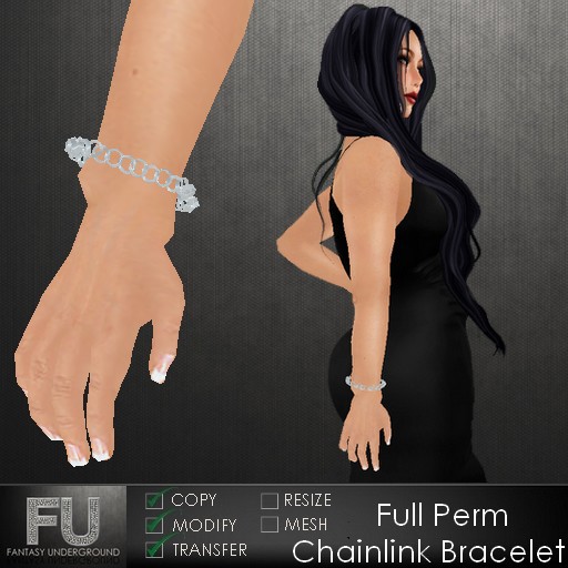 FU Full Perm Chainlink Bracelet