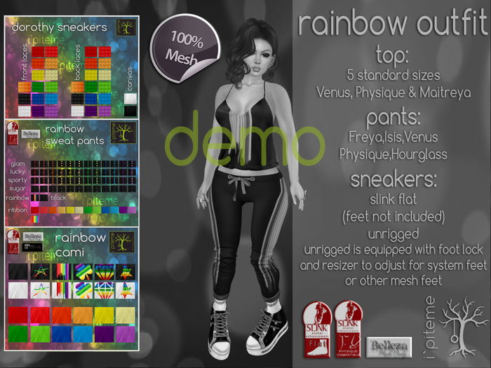 ~i~Rainbow Outfit DEMO (Add Me)