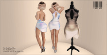 :ESSENCE: Fit Mesh Dress' GRADIENT