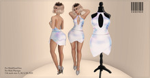 :ESSENCE: Fit Mesh Dress' HOLOGRAPHIC