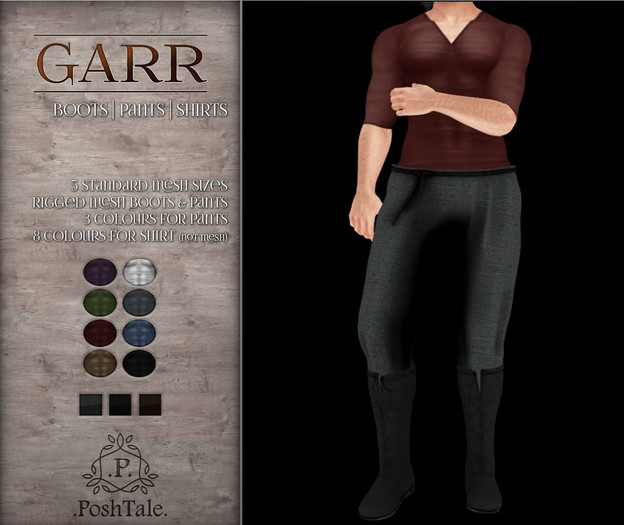 .PoshTale. The Garr Set