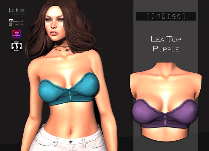[InDiGo] Lea top Purple