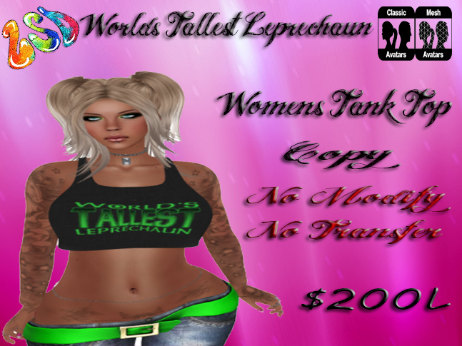 LSD - WORLDS TALLEST LEPRECHAUN FITTED MESH (WOMENS)