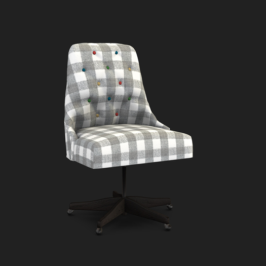 MudHoney Renee Desk Chair - Check