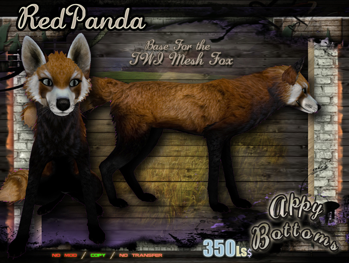 ::AppyBottoms::~ TWI Fox~ RedPanda Fox