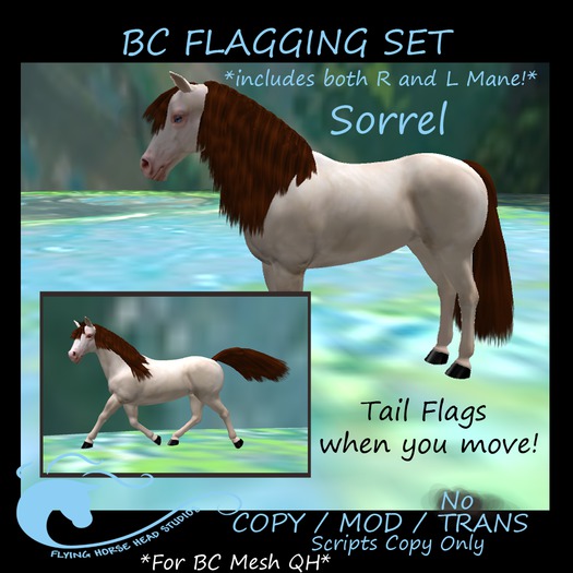 BC QH Flagging Set -Sorrel