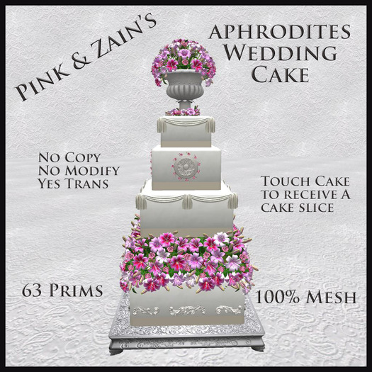 Aphrodite Cake - Pink [Boxed]