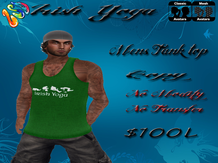 LSD - IRISH YOGA TANK TOP MESH (MENS) Boxed