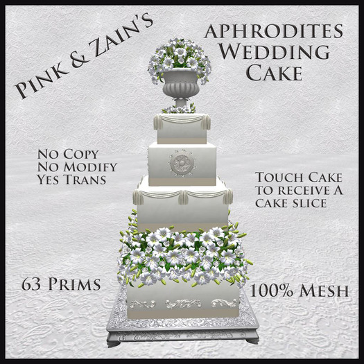 Aphrodite Cake - White [Boxed]