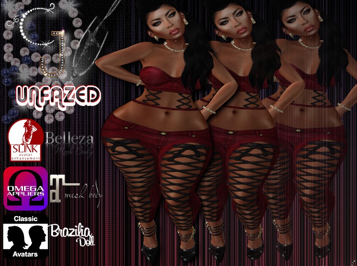 ♥C&J♥ UNFAZED RED